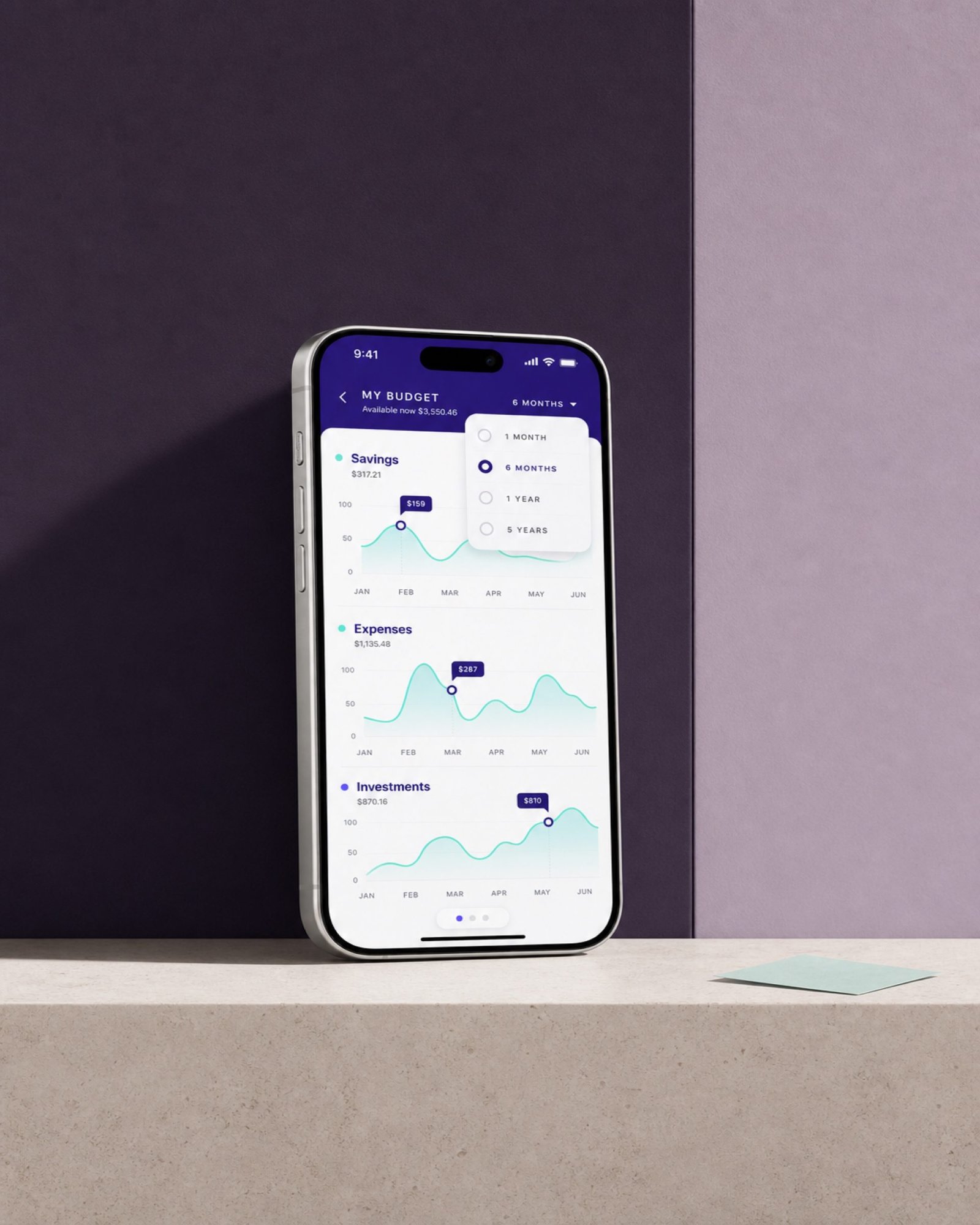 Statistics Finance App
